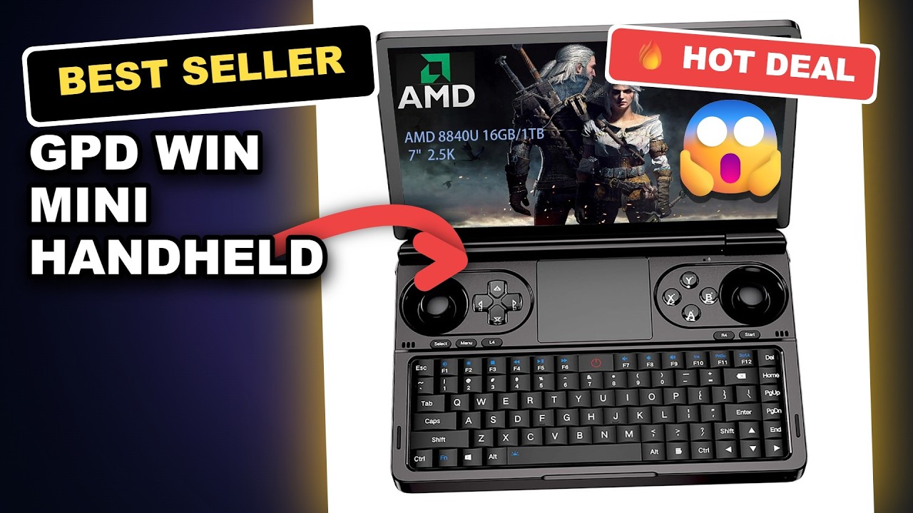 GPD WIN Mini Handheld Game Console Honest Review: Is It Worth the Price for Gamers?