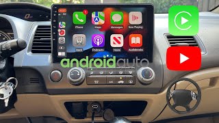 The Best Android Car Stereo of 2022 - Wireless CarPlay & Android Auto - Idoing - Honda Civic 06-11!