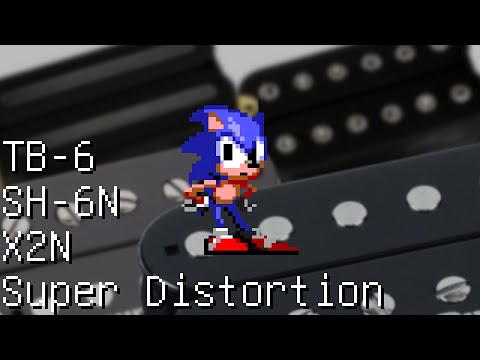 Seymour Duncan TB-6 vs DiMarzio X2N / Seymour Duncan SH-6N vs DiMarzio Super Distortion