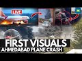 Plane Crash In Ahmedabad Live Air India Flight To London Crashes Moments After Take Off In Ahmedabad