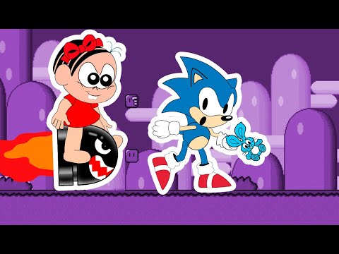 SONIC VS MÔNICA (Animação)