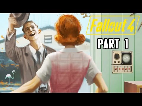 Let's Play Fallout 4 Deutsch #01 - Wenn der Vault-Tec-Mann klingelt
