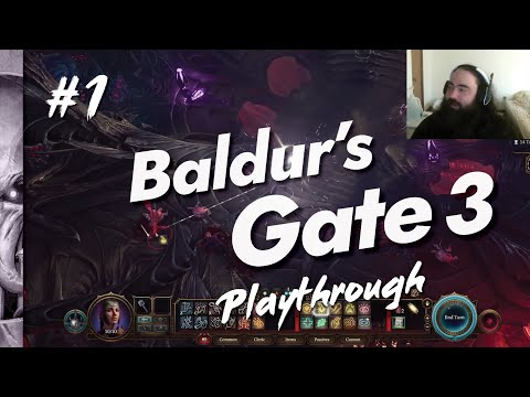Part 1 Beginning of Baldur's Gate 3 Playthrough Tactician