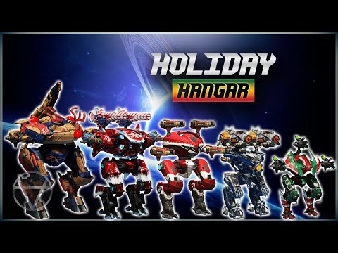 [WR] 🔥 Holidays 2021 Theme Hangar – Mk3 Gameplay | War Robots