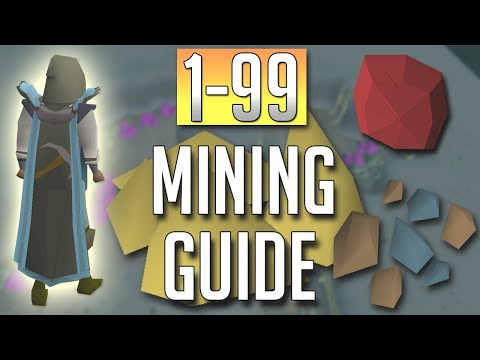 [OSRS] In-Depth FULL 1-99 MINING Guide (Best Methods)