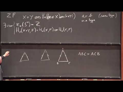 What do we mean by "equal" - Pierre Deligne