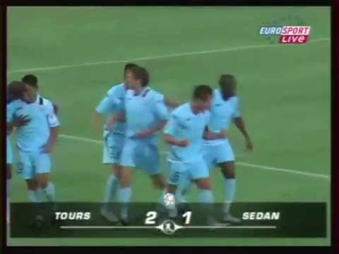 Tours 2-1 Sedan 1ere journée Ligue 2 2008-2009