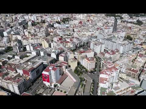 Tangier, Morocco - 4K Drone footage - DJI MINI 3 Pro - 30FPS HDR