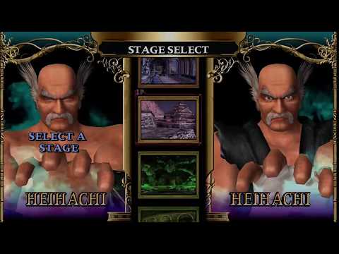 Soulcalibur 2 HD Online - Heihachi VS Heihachi All Weapons CPU Fight