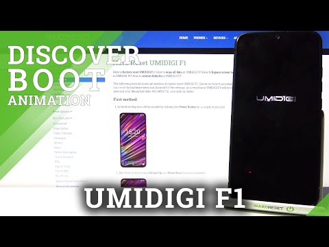 Boot Animation in UMIDIGI F1 – Starting Panel