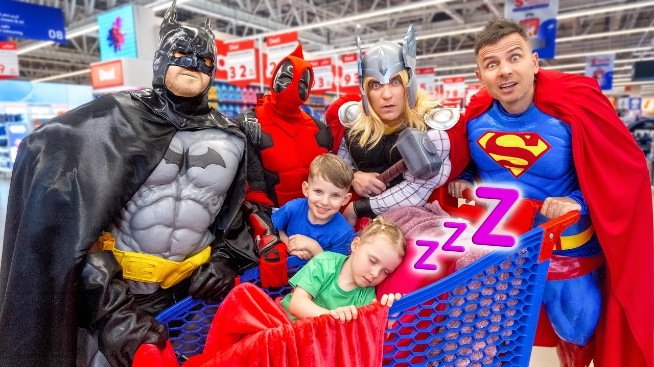 Superhero Friends Play Hide and Seek with Alex | Kids Stories Compilation