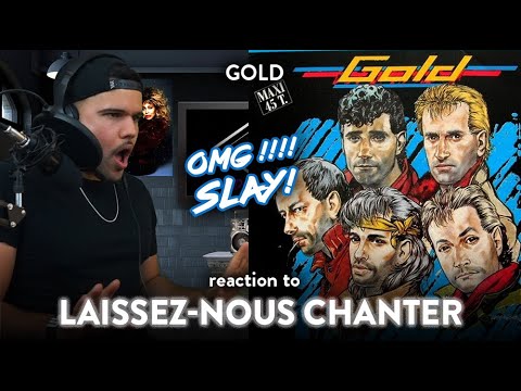 First Time Reaction GOLD Laissez-Nous Chanter (LET IT SOAR!) | Dereck Reacts