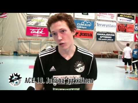 Anssi Mäkinen ja Juhana Jyrkiäinen AC Estudiantes.Ilves FS-ACE 3-2 (2-1) Futsal-Liiga 19.11.11