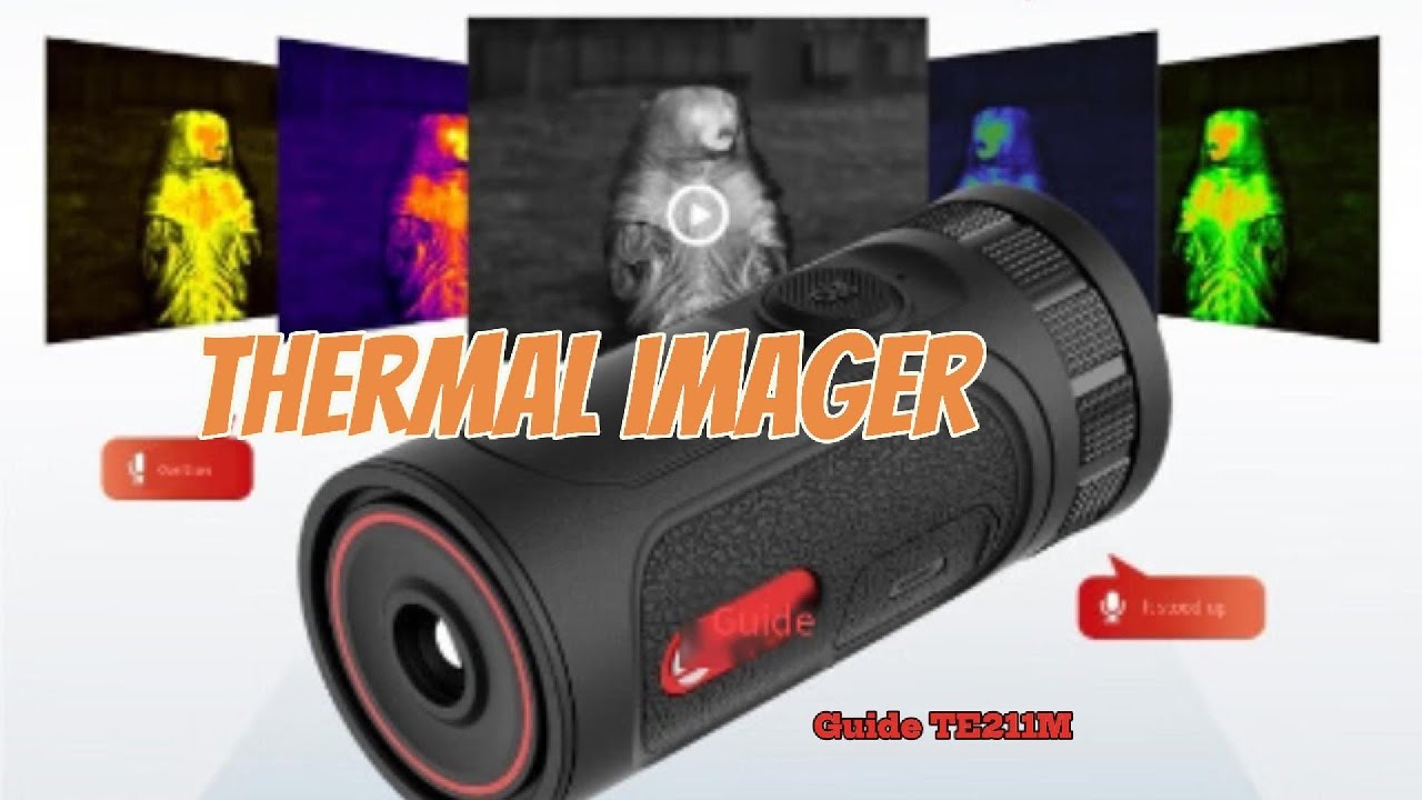 Guide Raider TE211M Thermal Imager – 205g Pocket-size Infrared Camera