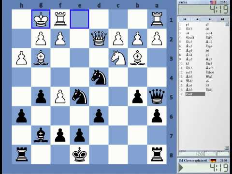Blitz Chess #1688 with Live Comments Sicilian Kupreichik vs pasha with Black