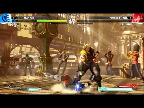 Xian (Nash) vs Momochi (Chun Li) - Street Fighter V - HD