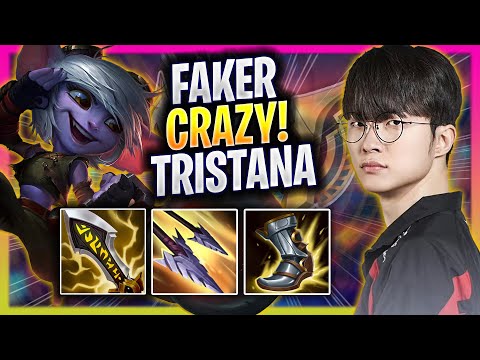 FAKER IS SO CRAZY WITH TRISTANA! - T1 Faker Plays Tristana MID vs Sylas! | Season 2025