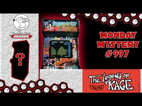 THE LEGEND OF KAGE - ARCADE GAME #997