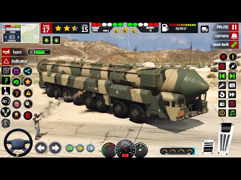 Extreme Army Truck Sim War | Gameplay