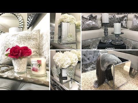 DIY Room Decor Ideas! | Glam Mirror Decor Dollar Tree & Hobby Lobby Video