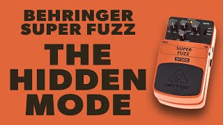 Video thumbnail for Behringer SF300 Super Fuzz - Secret Fuzz Mode (Demo / Tutorial) by Ryan Lutton