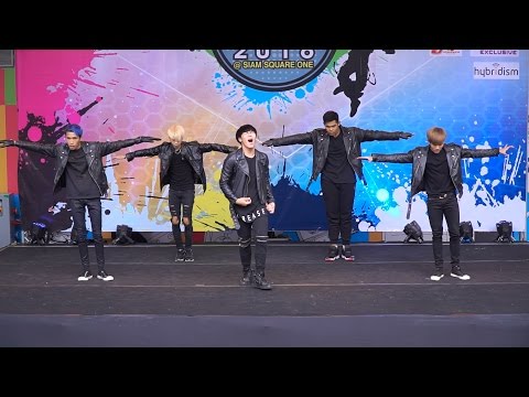 160625 BRAWLER cover B.A.P - Badman + One Shot @Siam Square 1 Cover Dance 2016 (Audition)
