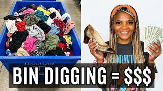 Let’s GO THRIFTING at The MONEY BINS‼️A RESELLER'S Heaven‼️ GOODWILL Outlet is Where It's at‼️