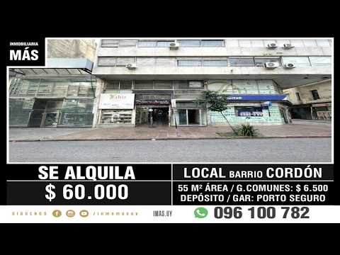 Video de YouTube - Local Comercial Alquiler Cordón Montevideo iMas.uy ML *