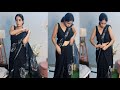 2 Trick Se Aapne Saree Ka Perfect Look Banaye Saree Drapping For Beginners Low Waist Saree Draping
