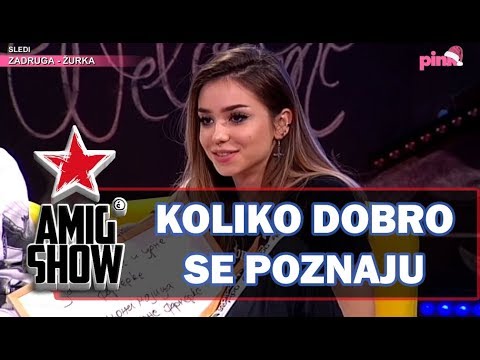 Koliko Dobro Se Poznaju - Voyage i Breskvica (Ami G Show S12)