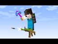 Minecraft, But It's On 1 Guns Block