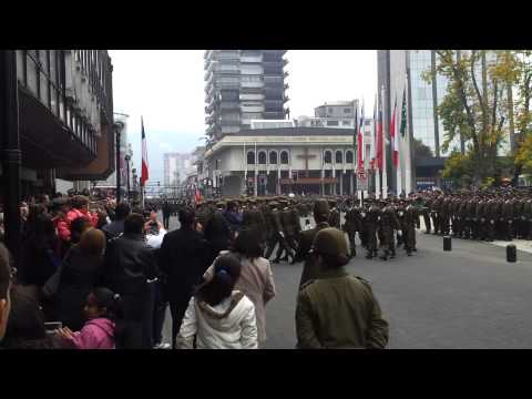 Desfile, día del Carabinero en Temuco - Parte 3