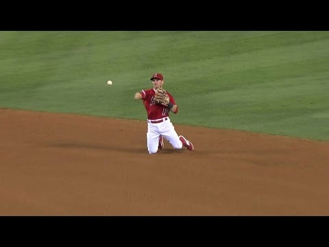CLE@LAA: Giavotella stumbles but still gets the out