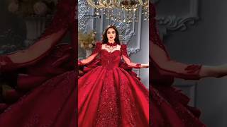 beautiful log red dress| red Tail | dream dress| bride dress #music #song #dresses #bollywood