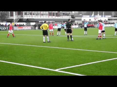 Strafschop Daniël Kops in thuisduel tegen Zuidvogels