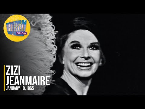 Zizi Jeanmaire "Mon Truc En Plumes" on The Ed Sullivan Show