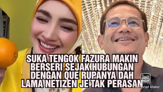 Download lagu SUKA TENGOK FAZURA MAKIN BERSERI SEJAK HUBUNGAN DENGAN QUE RUPANYA DAH LAMA NETIZEN JER TAK PERASAN  mp3