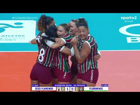 SESC-FLAMENGO x FLUMINENSE: 10 MINUTOS FINAIS | SUPERLIGA FEMININA