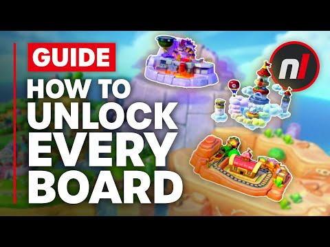 How to Unlock Every Board in Super Mario Party Jamboree