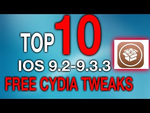 TOP Cydia TWEAKS Compactible With iOS 9.2 -9.3.3 Jailbreak