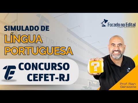 Questões de Língua Portuguesa da banca Selecon - Concurso CEFET-RJ