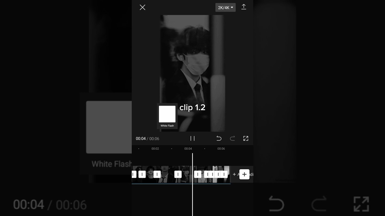 BTS V Capcut Edit Tutorial | #fypシ #bts #btsv #btsarmy #btsshorts #btsedits