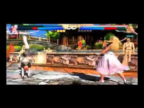 tekken tag tournament 2 Nina/Alisa vs Lili/Alisa