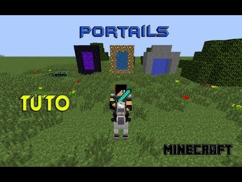 Keerbi Vlog - {FR}[TUTO]-How to make all minecraft portals (1.6.2)-Youtube-Tutorial