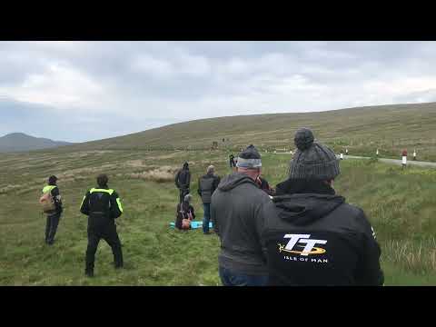 KTM powered sidecar from Bungalow to Brandywell, TT qualifying 2022
