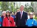 Павел Астахов в Олимпийской Ребячке 