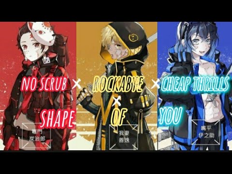[ nightcore ] //shape of you- [ mashup ]