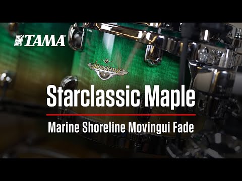 TAMA Starclassic Maple in Marine Shoreline Movingui Fade (VMMF)