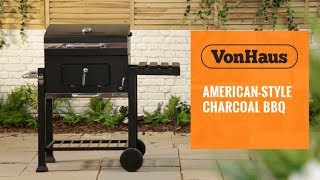 VonHaus Charcoal BBQ and Smoker