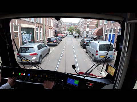 Tram 12 The Original Route | 4K Cabview GTL-8 Tram The Hague